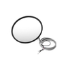 Convex 8.5" Stainless Mirror for Truck Peterbilt 387